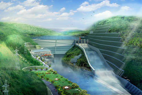 西夏老挝南塔河1号水电站项目